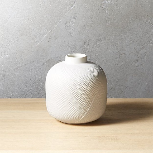 CB2 Other - CB2 Maru White Vase